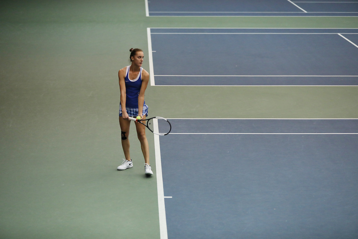 Anastasia Tkachenko.

Kentucky women's tennis hosts Indiana

Photo by Quinn Foster | UK Athletics