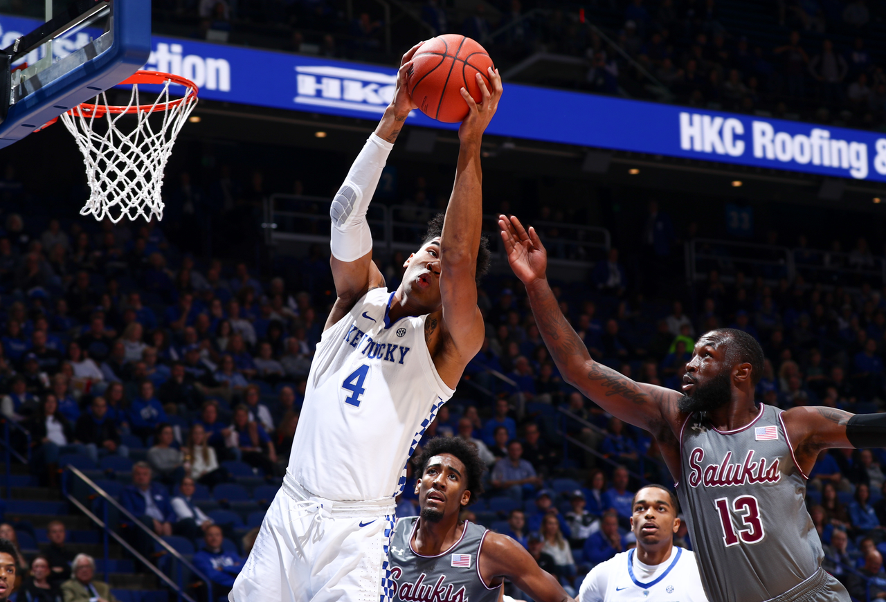 Nick Richards

Men's basketball beat SIU 71-59.

Photo by Chet White | UK Athletics