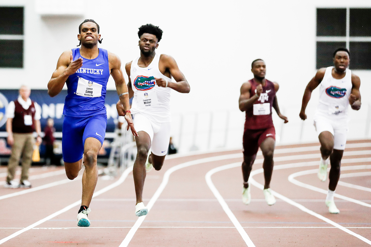 Lance Lang.

Day 2. SEC Indoor Championships.

Photos by Chet White | UK Athletics