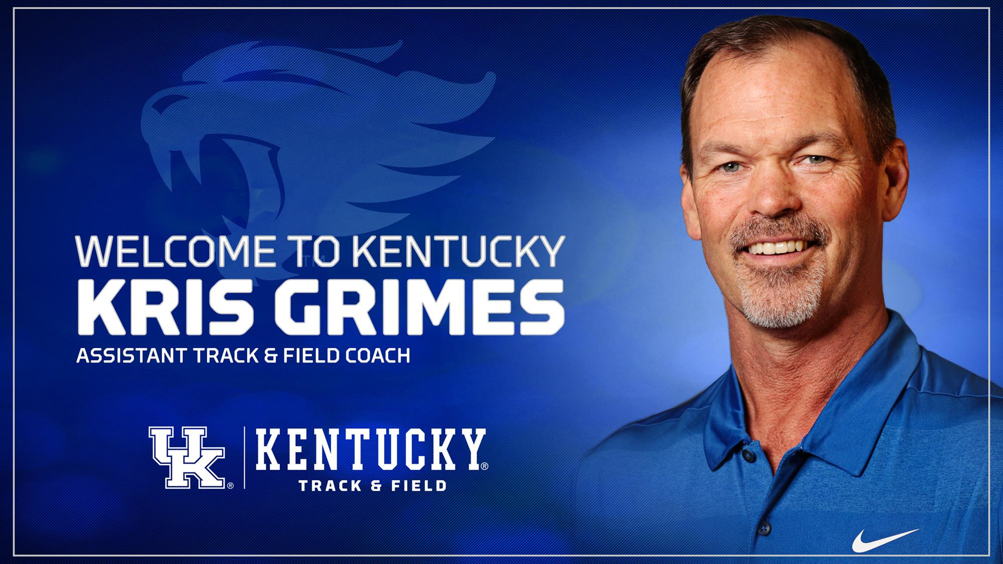 Kris Grimes Joins UK Track & Field Staff