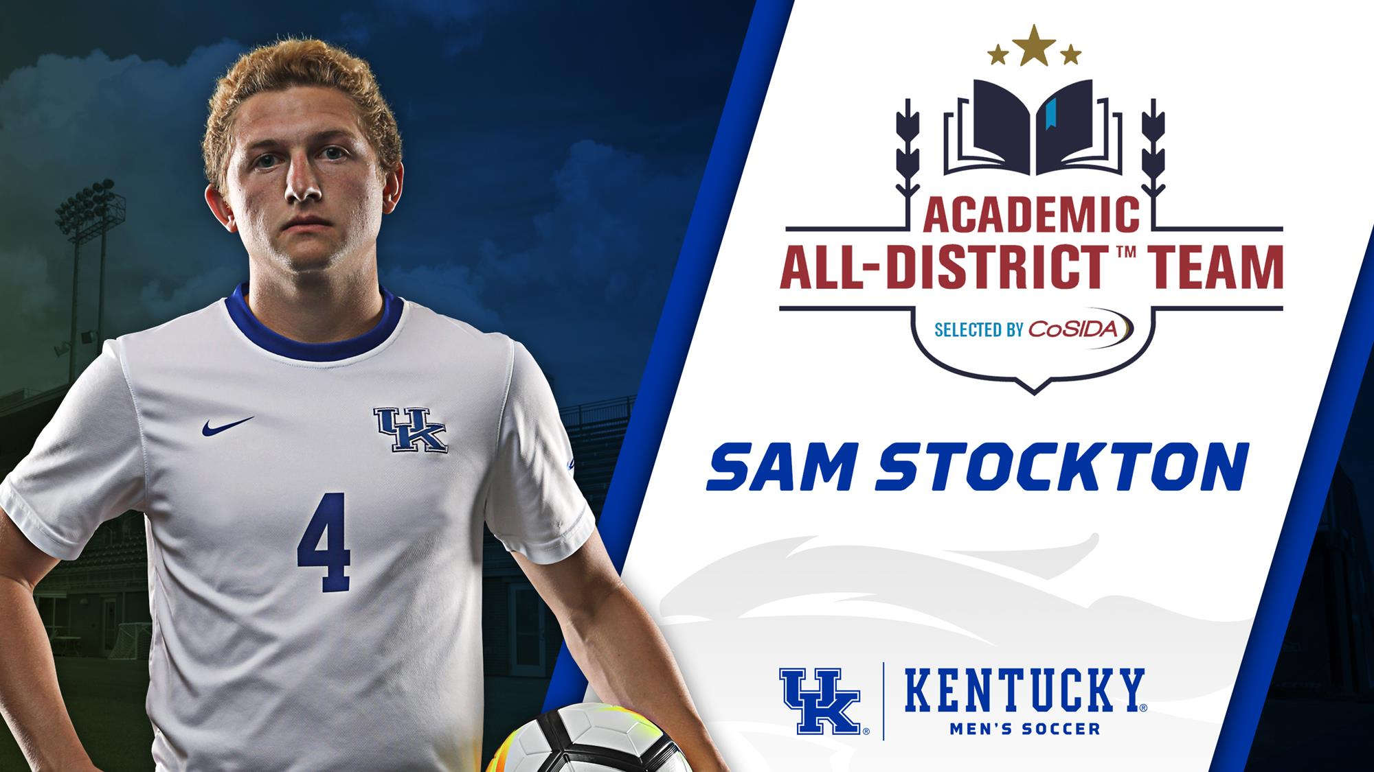 Sam Stockton Named to Academic All-District Team