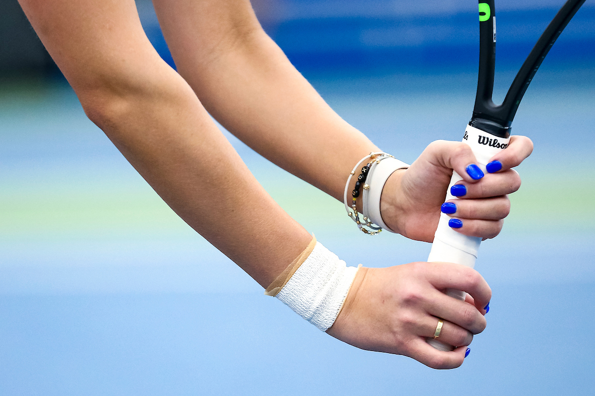Hands.

Kentucky vs Ohio State women’s tennis.

Photo by Eddie Justice | UK Athletics