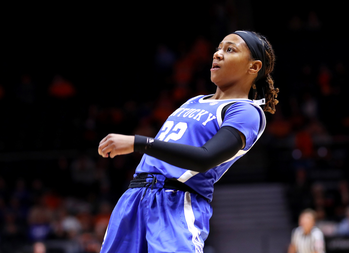 Jaida Roper
The UK Women's Basketball team beats Tennessee 73-71. 

Photo by Britney Howard  | UK Athletics