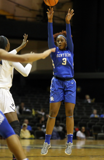 The University of Kentucky Women's Basketball Team falls to Vandy on Monday, January 15, 2018 at Memorial Gymnasium. 

Photo by Britney Howard | UK Athletics