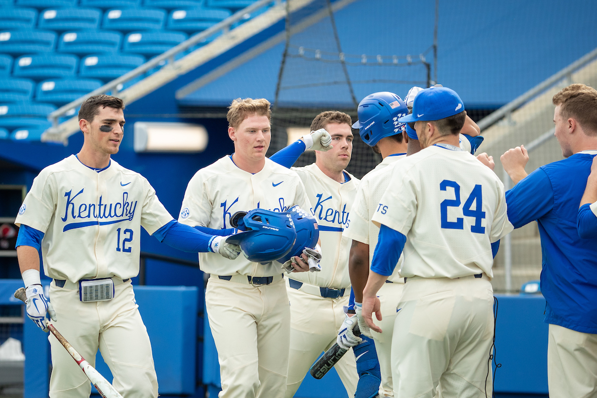 Kentucky Wildcats Ryan Shinn (12)

UK over WKU 15-0 at Kentucky Proud Park. 

Photo by Mark Mahan | UK Athletics