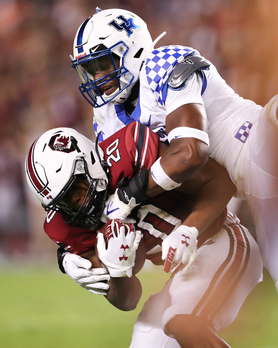 Kentucky beats South Carolina, 16-10.

Photo by Elliott Hess | UK Athletics
