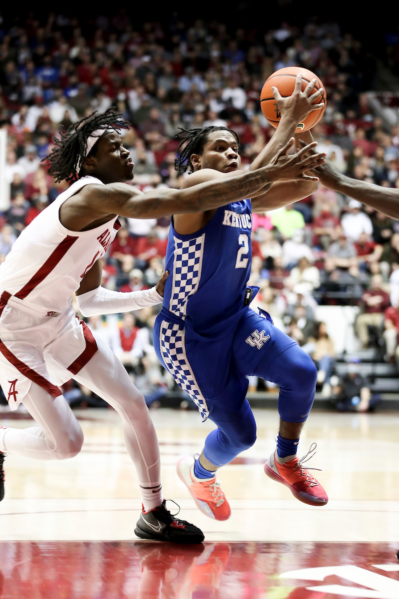 Sahvir Wheeler.

Kentucky beat Alabama 66-55.

Photos by Chet White | UK Athletics
