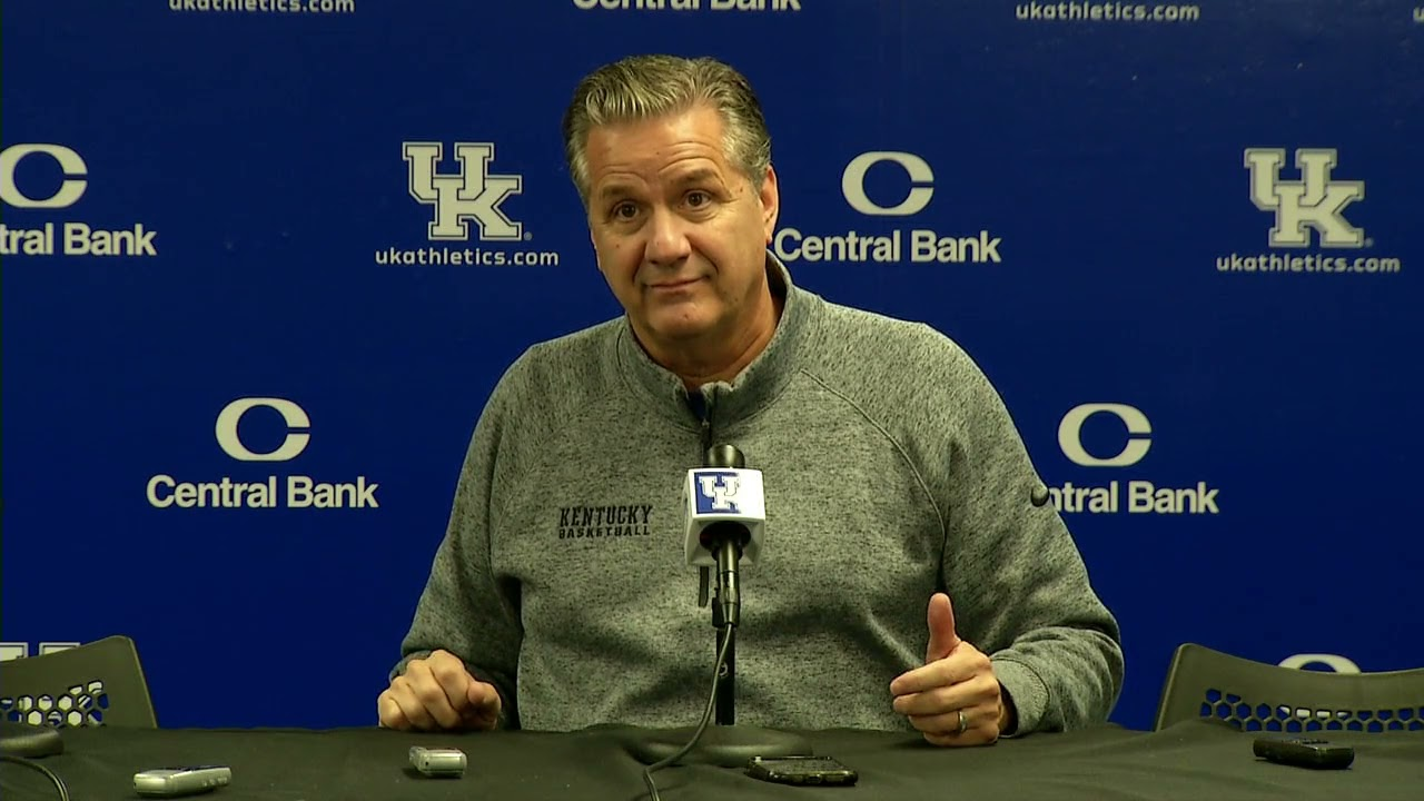 MBB: Coach Calipari - Pre-Ohio