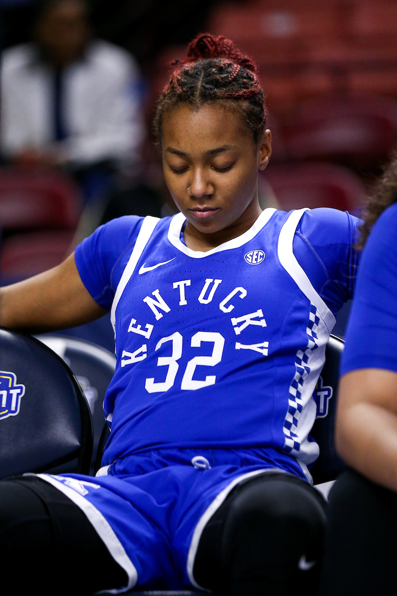 Jaida Roper. 

Kentucky falls to Mississippi State 77-59.

Photo by Eddie Justice | UK Athletics