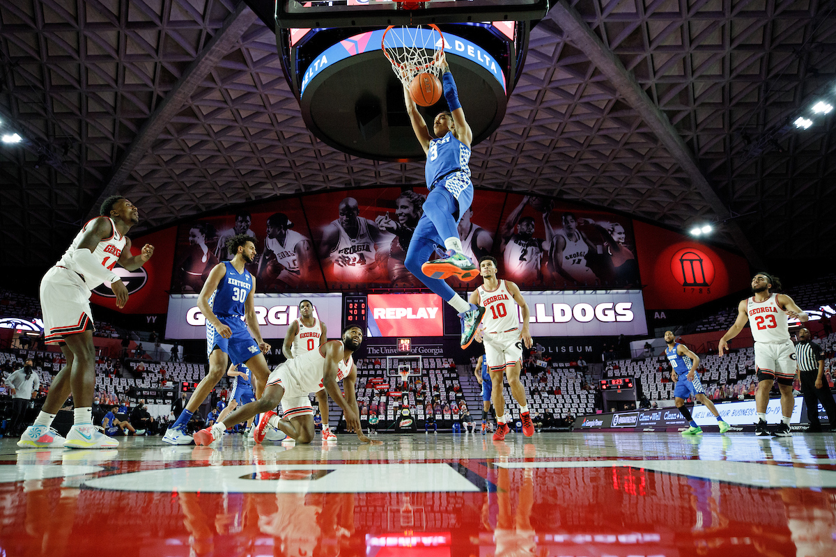 Brandon Boston Jr.

Kentucky falls to Georgia, 63-62.

Photo by Elliott Hess | UK Athletics
