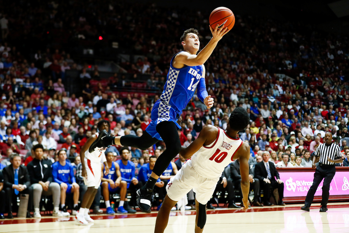 Tyler Herro.

Kentucky falls to Alabama 77-75 on Saturday, January 5, 2019, at Coleman Coliseum in Tuscaloosa, AL.

Photo by Chet White | UK Athletics