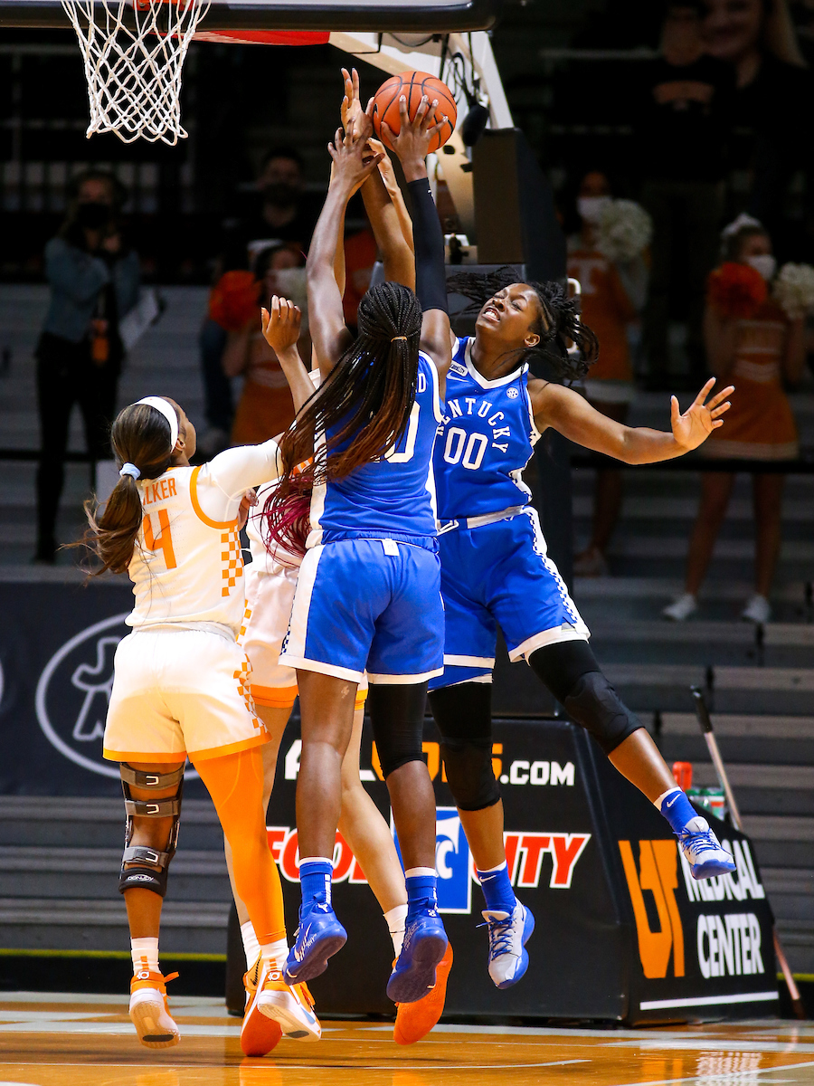 Olivia Owens. 

Kentucky loses to Tennessee 70-53.

Photo by Eddie Justice | UK Athletics