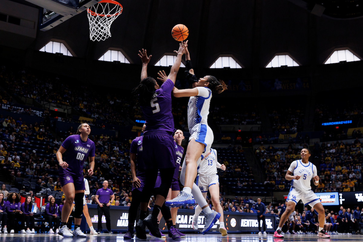 Kentucky-James Madison Women's NCAA Basketball Photo Gallery