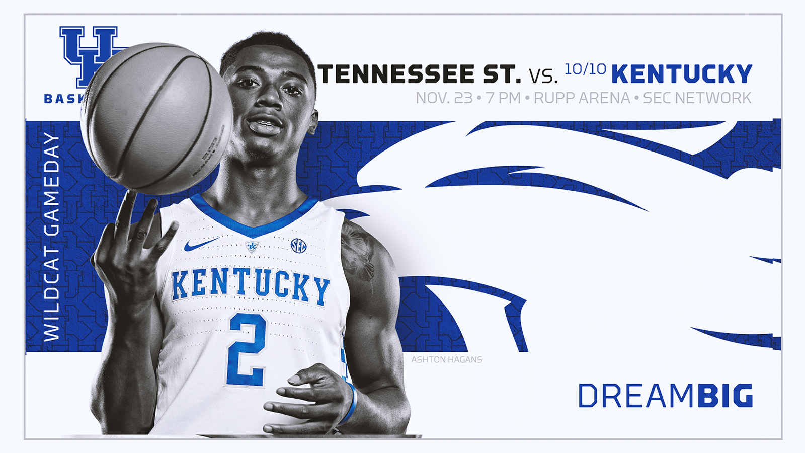 No. 10 Kentucky Hosts Tennessee State on Friday