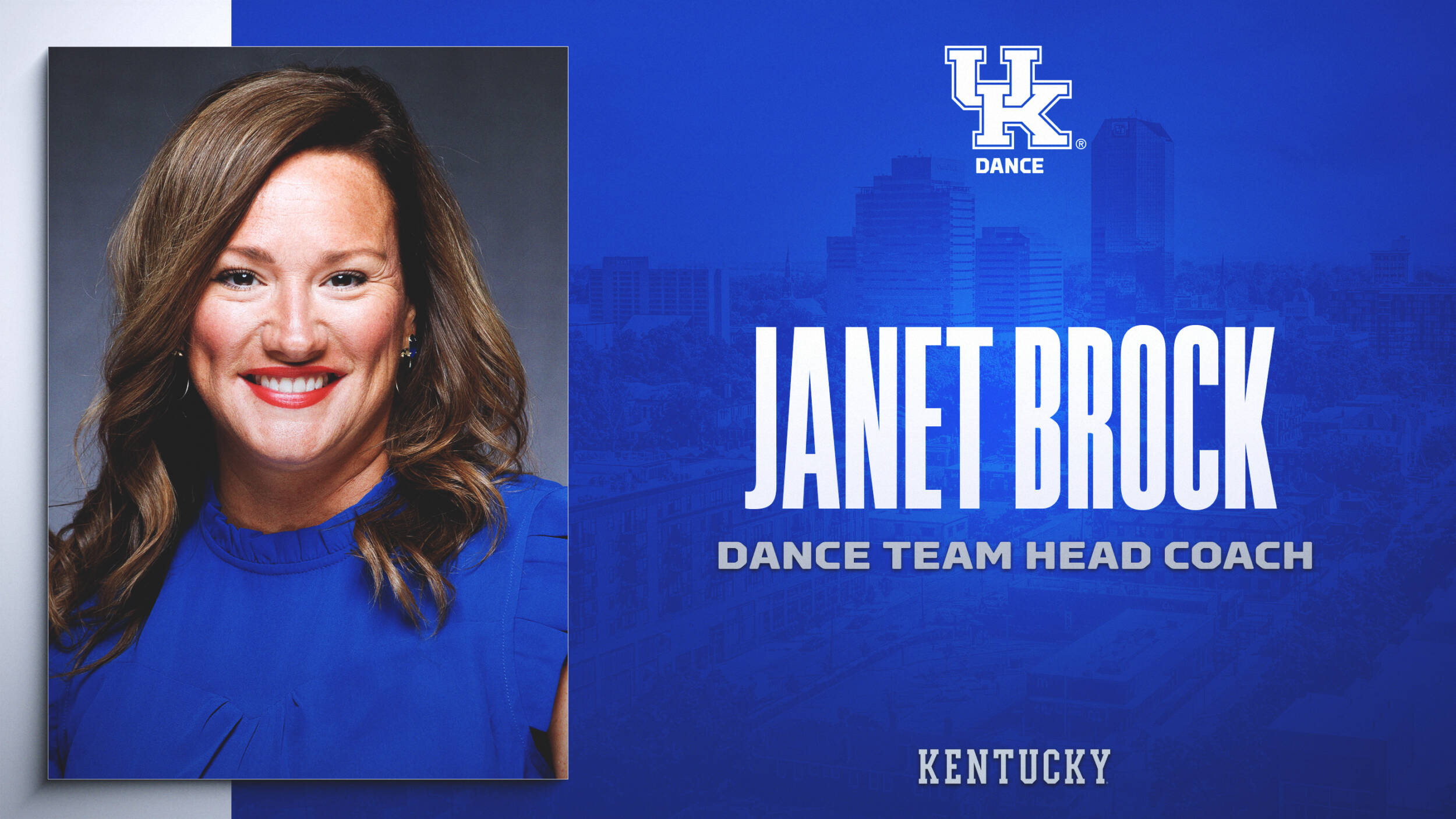 Janet Brock Named Head Coach of UK Dance Team