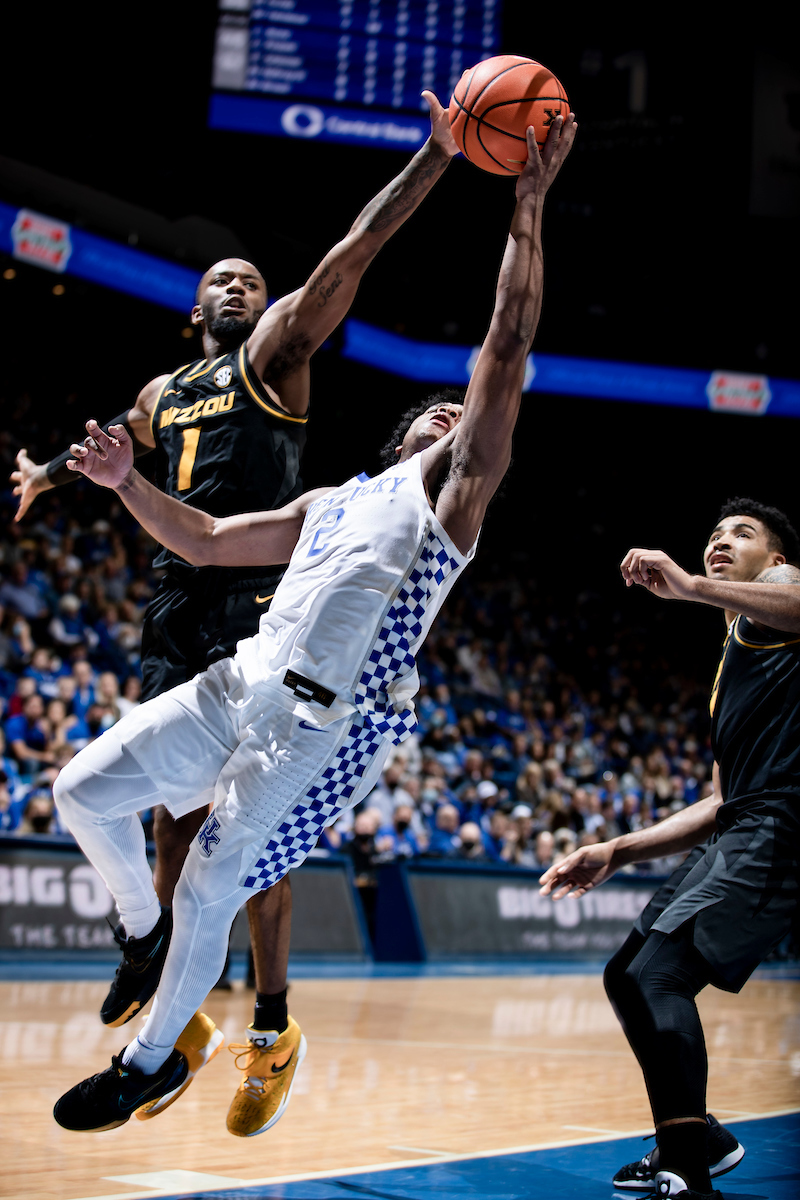 Sahvir Wheeler.

Kentucky beat Missouri 83-56.

Photos by Chet White | UK Athletics