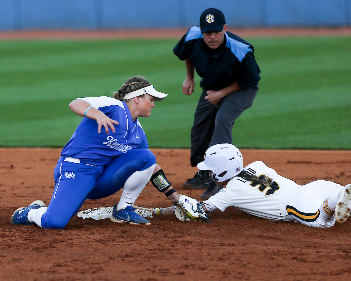 Erin Coffel.

Kentucky loses to Missouri 8-7.

Photo by Grace Bradley | UK Athletics