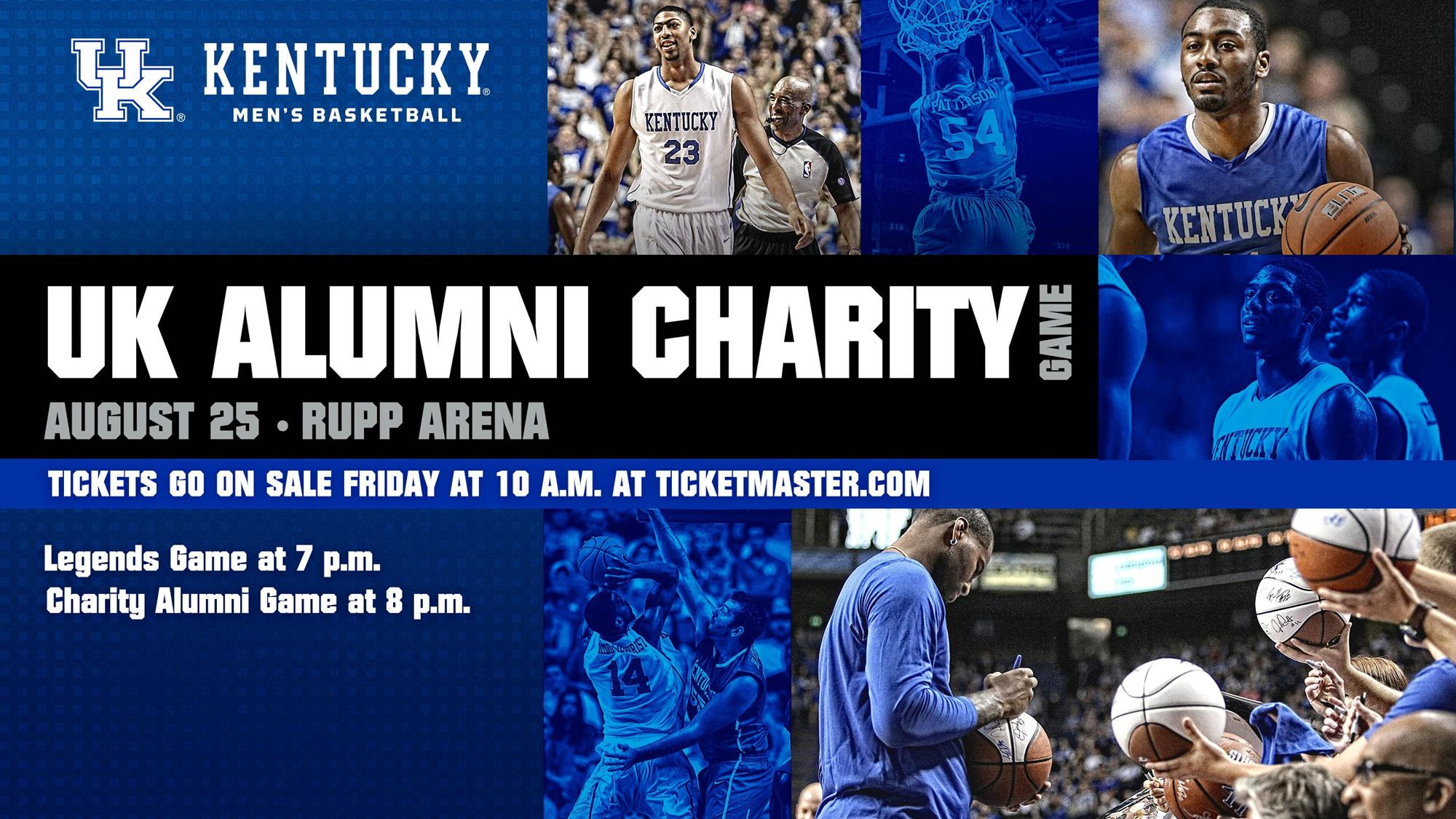 UK Alumni Charity Game Set for Aug. 25 in Rupp Arena