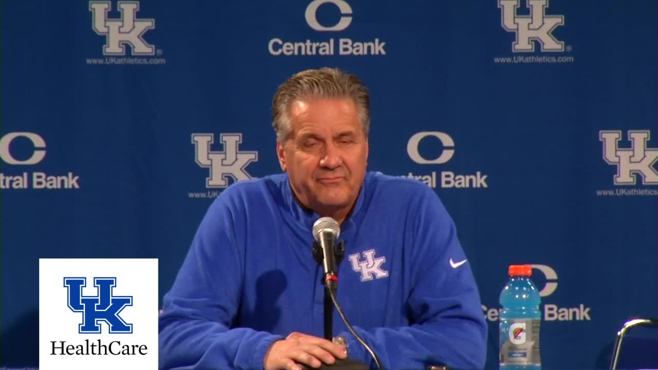 MBB: Coach Calipari - Kentucky Wesleyan Postgame