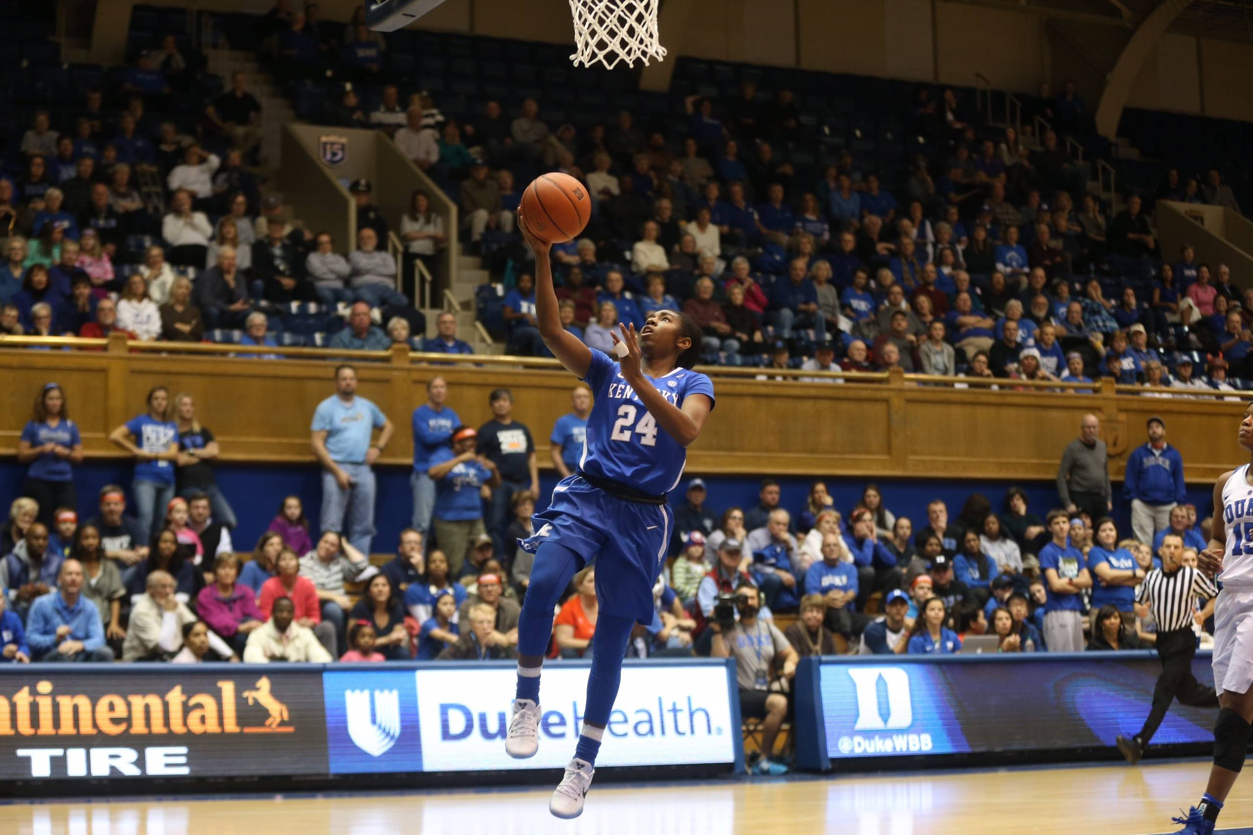 No. 17 Kentucky Women Fall at No. 15 Duke