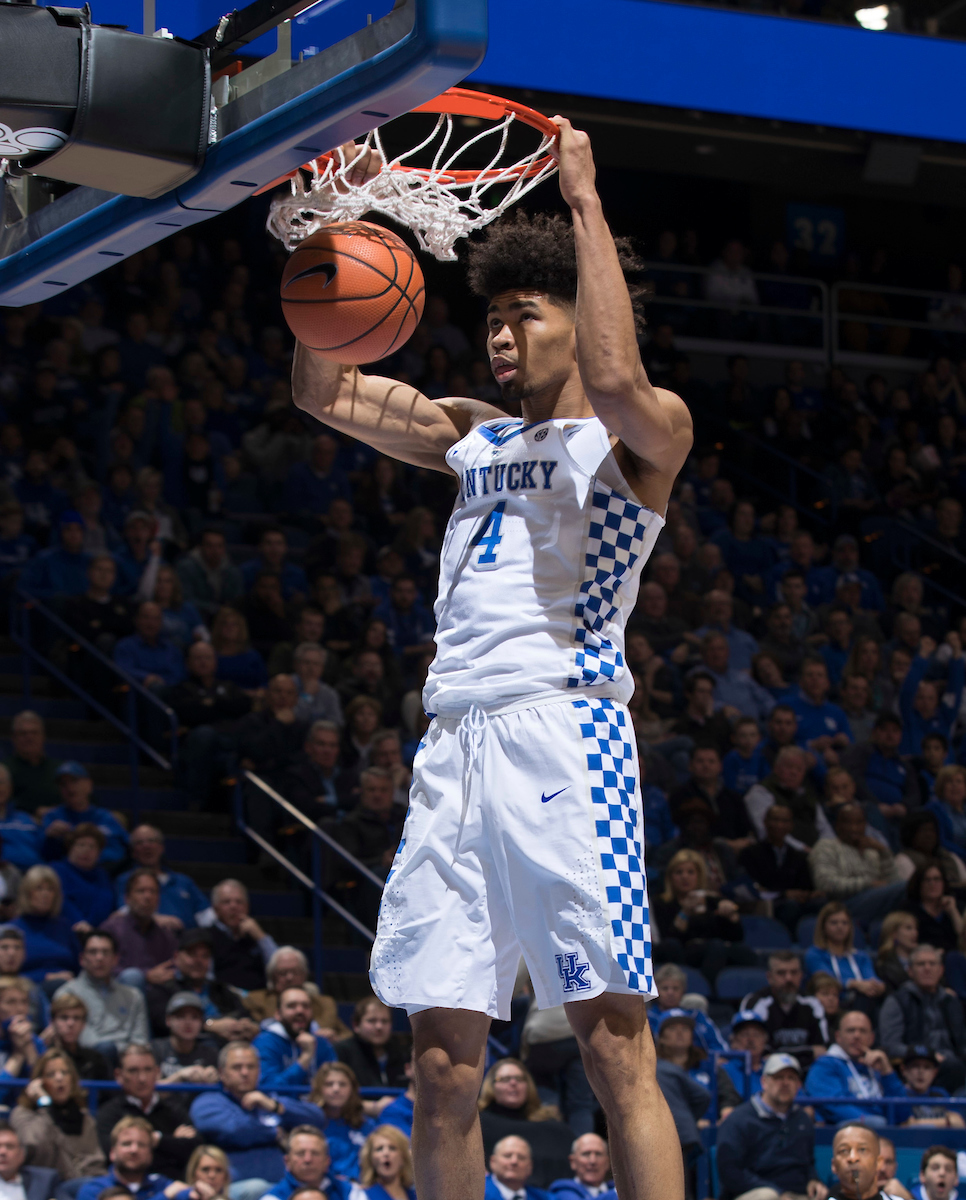 Nick Richards.

The University of Kentucky men's basketball team beats Vanderbilt 83-81 on Tuesday, January 30, 2018 at Rupp Arena in Lexington, Ky.


Photos by Mark Cornelison | UK Athletics