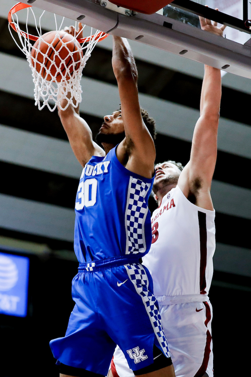 Olivier Sarr.

Kentucky loses to Alabama, 70-59.

Photo by Chet White | UK Athletics