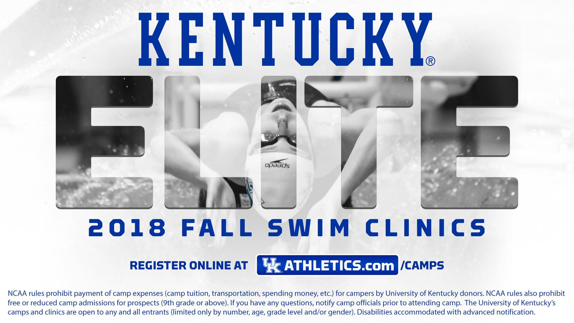 2018 Kentucky Swimming Fall Camps