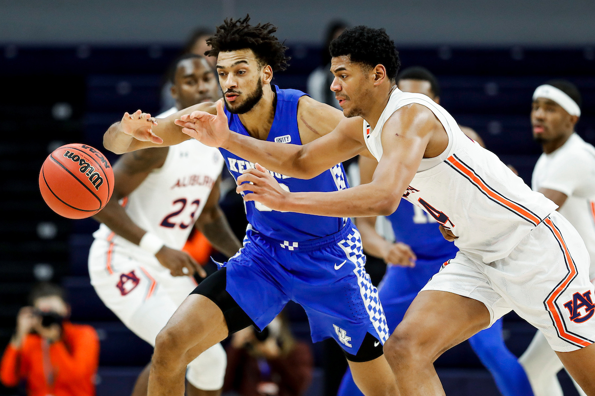 Olivier Sarr.

Kentucky loses to Auburn, 66-59.

Photo by Chet White | UK Athletics