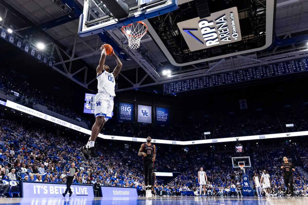 Kentucky-North Carolina Central Men's Basketball Photo Gallery
