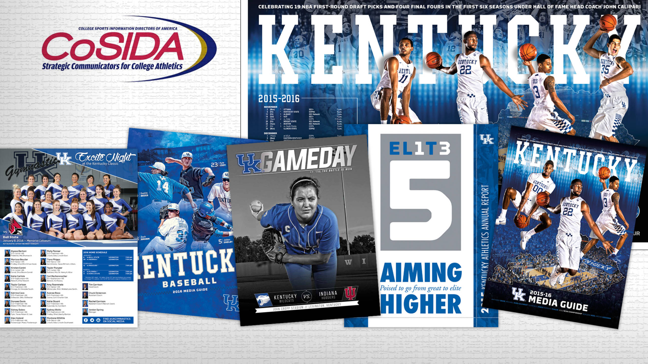 UK Athletics Wins Nine CoSIDA Publications Contest Awards