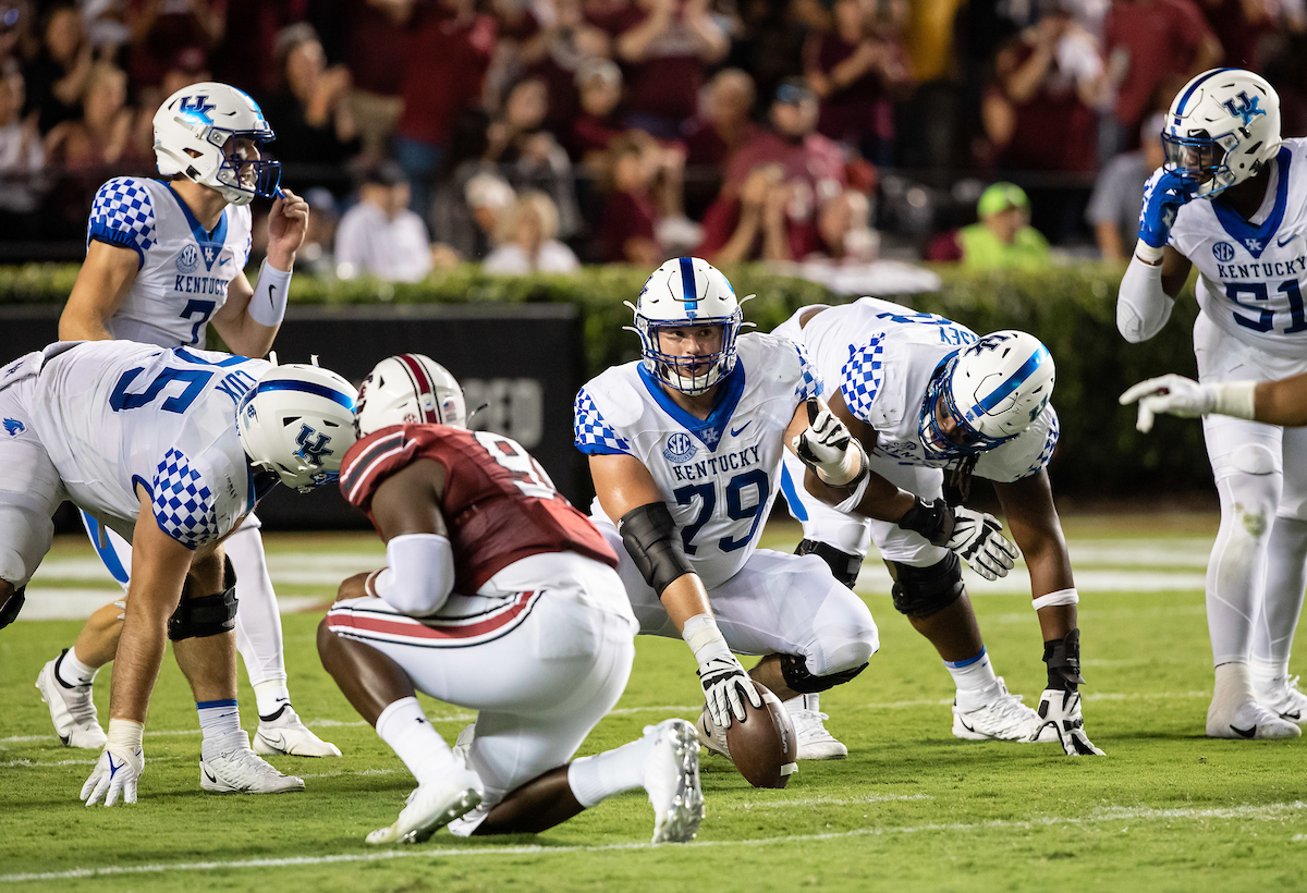 Luke Fortner

Kentucky beats South Carolina, 16-10.

Photo by Jacob Noger UK Athletics