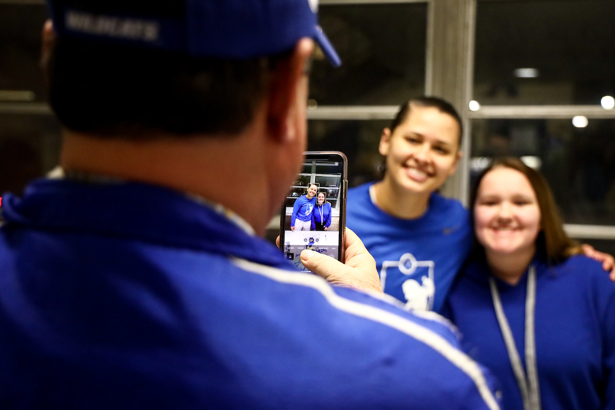 Sabrina Haines. 

Kentucky beat Mississippi State 73-62.

Photo by Eddie Justice | UK Athletics