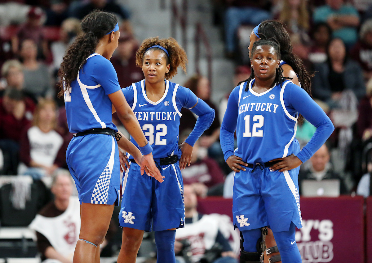 Jaida Roper, Team
The UK Women's Basketball team falls to Mississippi State. 

Photo by Britney Howard  | UK Athletics