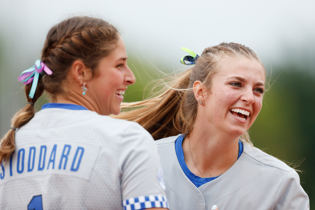 Miranda Stoddard. Tatum Spangler.

Kentucky beats Mississippi State 7-3.

Elliott Hess | UK Athletics