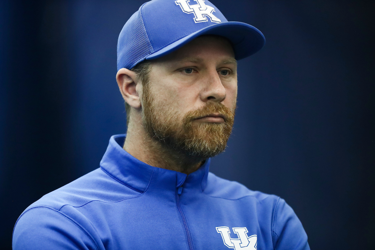 Cedric Kauffmann.

Kentucky beat Memphis 4-1.

Photo by Chet White | UK Athletics