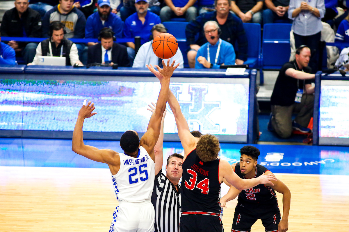 PJ Washington.

Kentucky beat Utah 88-61 on Saturday, December 15, 2018, in Lexington's Rupp Arena.

Photo by Maddie Baker | UK Athletics