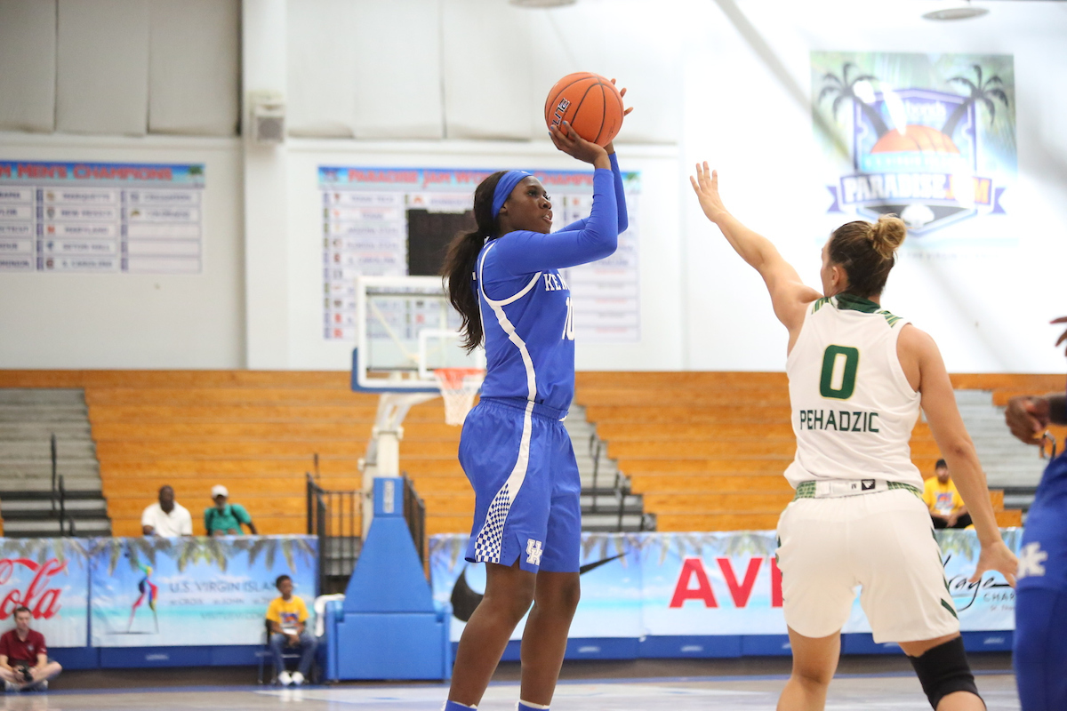 Game One - Kentucky vs. South Florida

The women's basketball team travels to Saint Thomas to compete in the 2018 Paradise Jam Tournament from November 22nd-24th at the University of the Virgin Islands.

Photos by Noah J. Richter | UK Athletics