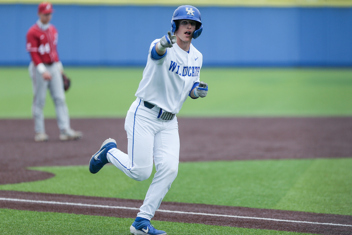 John Rhodes.

Kentucky beats Alabama 11 - 0.

Photo by Sarah Caputi | UK Athletics