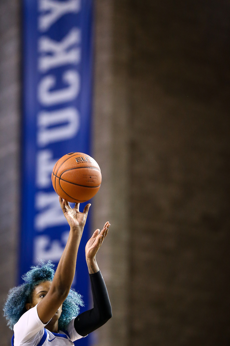 Keke McKinney. 

Kentucky fell to Florida 70 - 62. 

Photo by Eddie Justice | UK Athletics