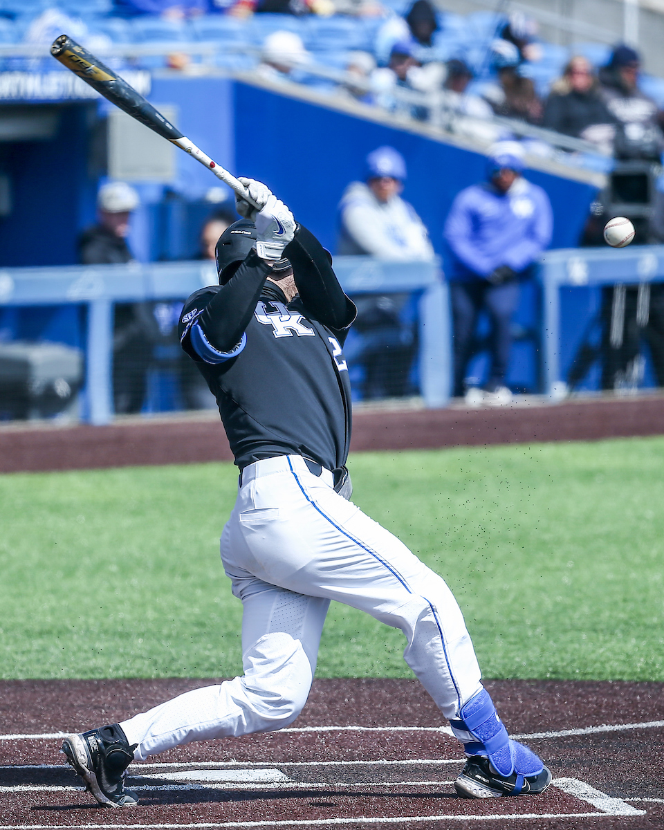 Jacob Plastiak.

Kentucky defeats Georgia 18-5.

Photo by Sarah Caputi | UK Athletics