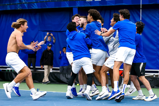 Celebration.

Kentucky defeats Tennessee 4-3.

Photo by Eddie Justice | UK Athletics