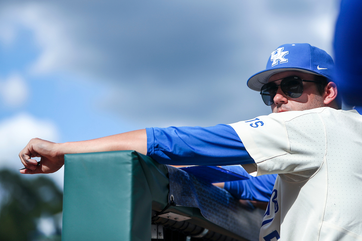 Mason Hazelwood.

Kentucky beats Vanderbilt 10-2.

Photo by Sarah Caputi | UK Athletics