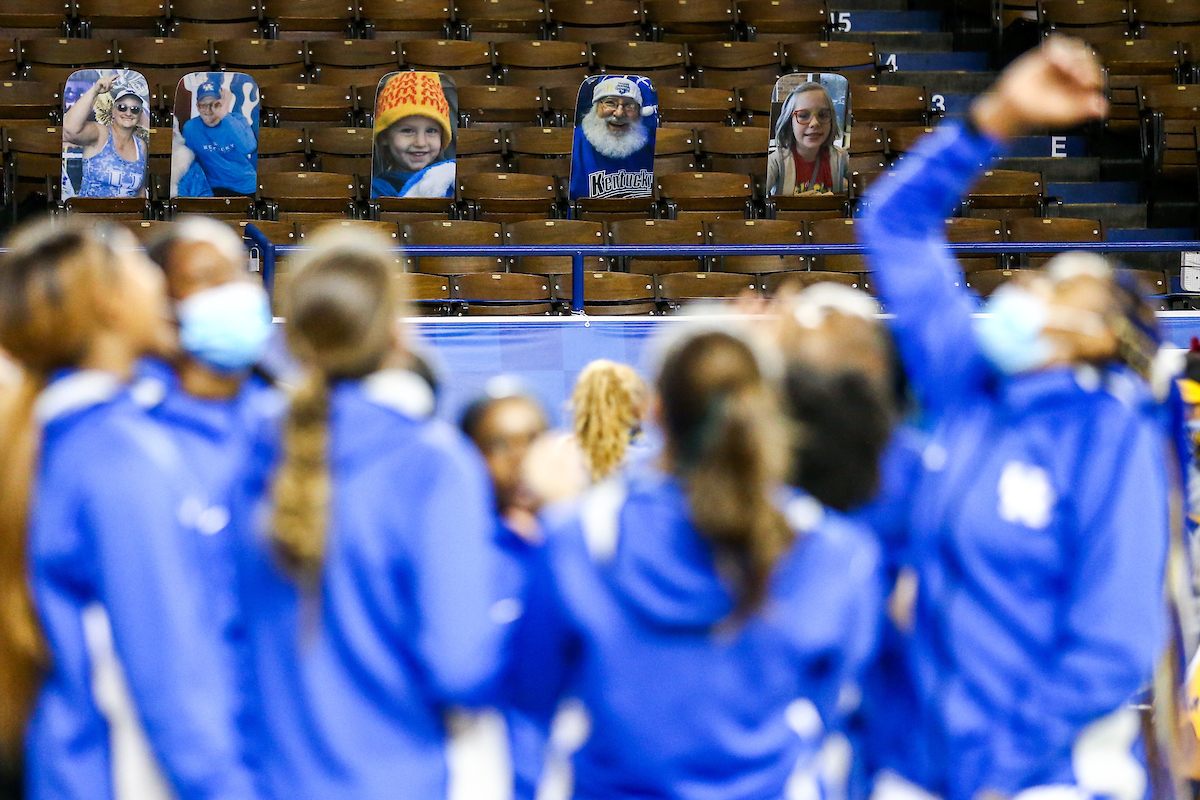 Memorial Coliseum Fan Cutouts Photo Gallery