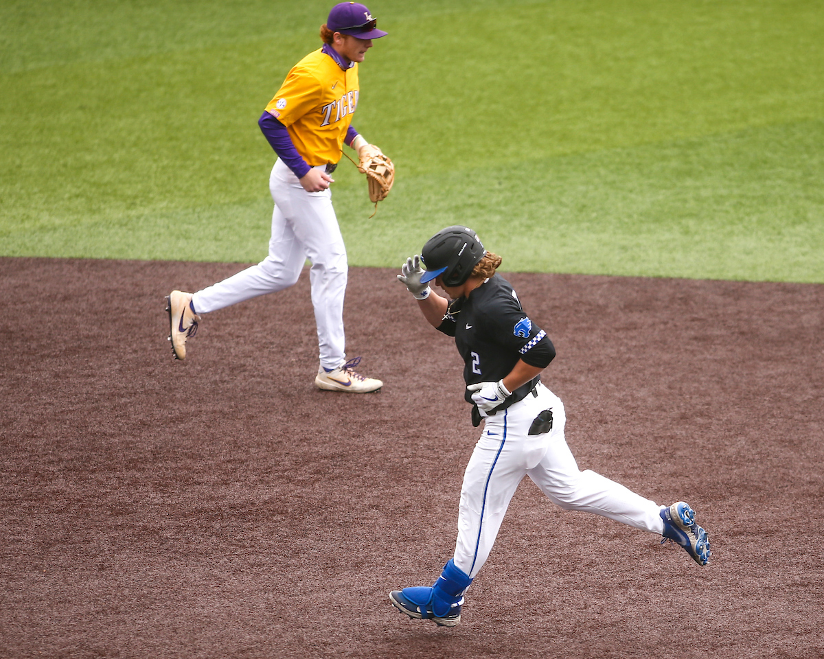 Austin Schultz.

Kentucky beats LSU, 13-4.

Photo by Grace Bradley | UK Athletics
