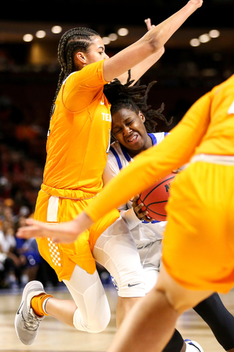 Amanda Paschal. 

Kentucky beat Tennessee 86-65 at the SEC Tournament.

Photo by Eddie Justice | UK Athletics