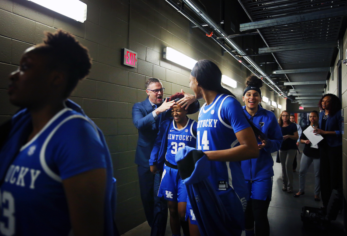Jaida Roper, Matthew Mitchell

The UK Women's Basketball team beat Auburn.
Photo by Britney Howard | UK Athletics