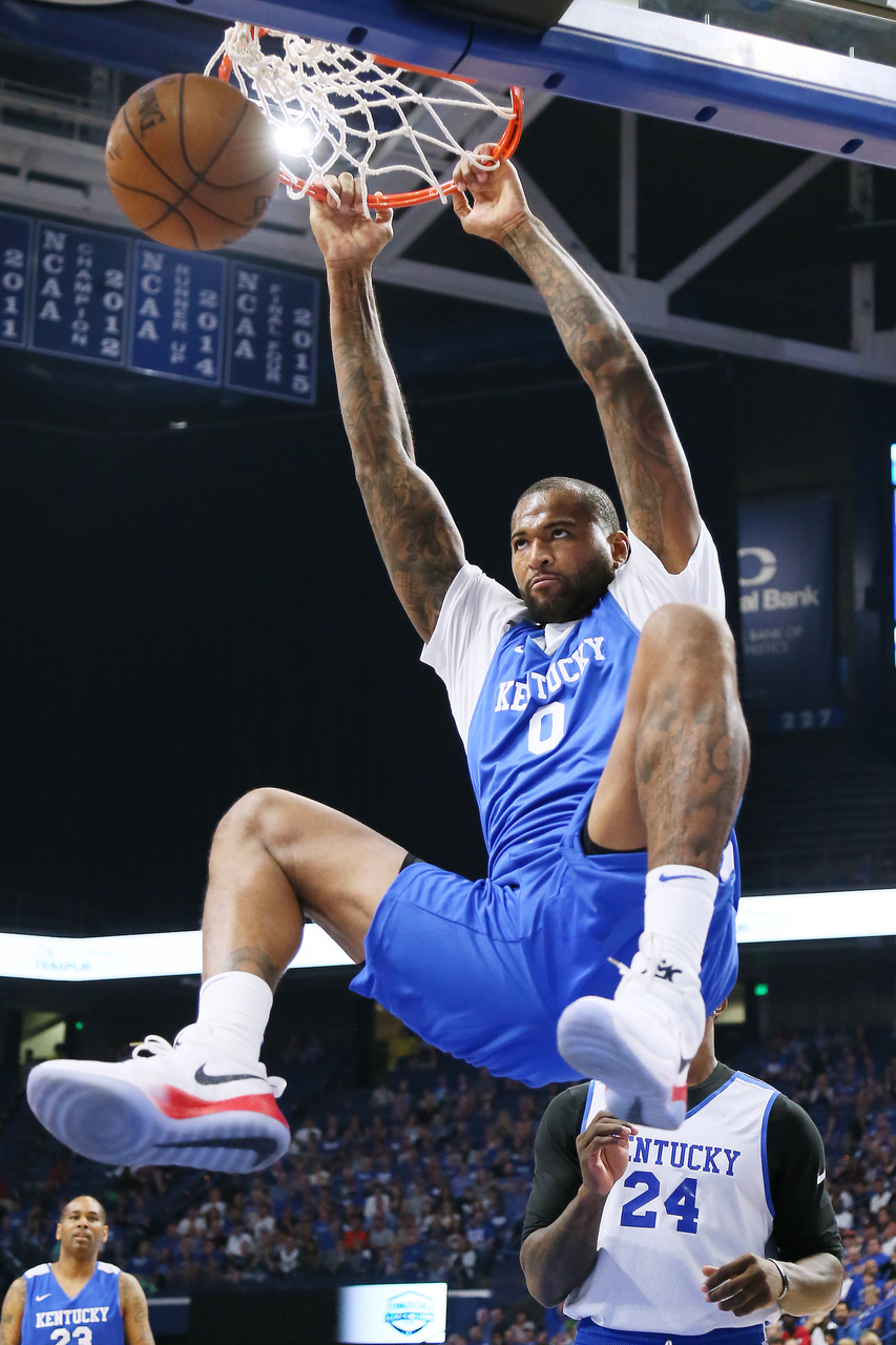 Former Kentucky men's basketball players across a number of decades came back to Rupp Arena for the 2017 UK Alumni Charity Series. 