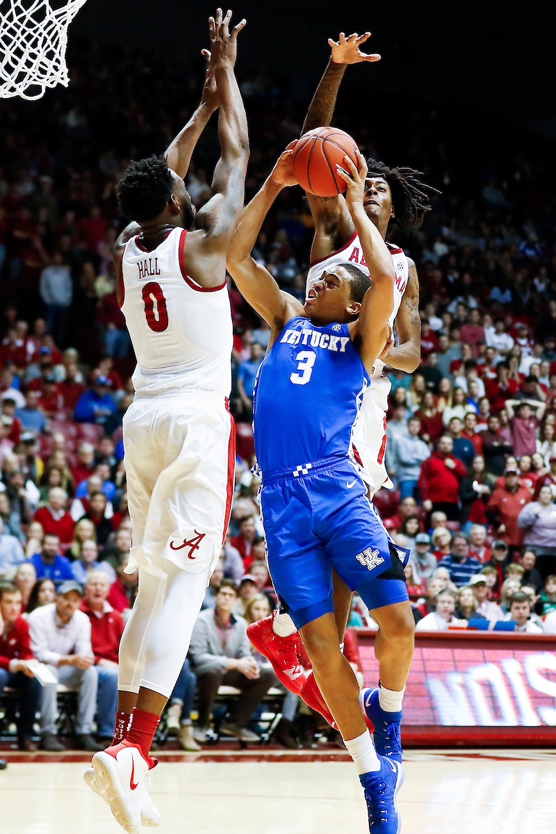 Keldon Johnson.

Kentucky falls to Alabama 77-75 on Saturday, January 5, 2019, at Coleman Coliseum in Tuscaloosa, AL.

Photo by Chet White | UK Athletics