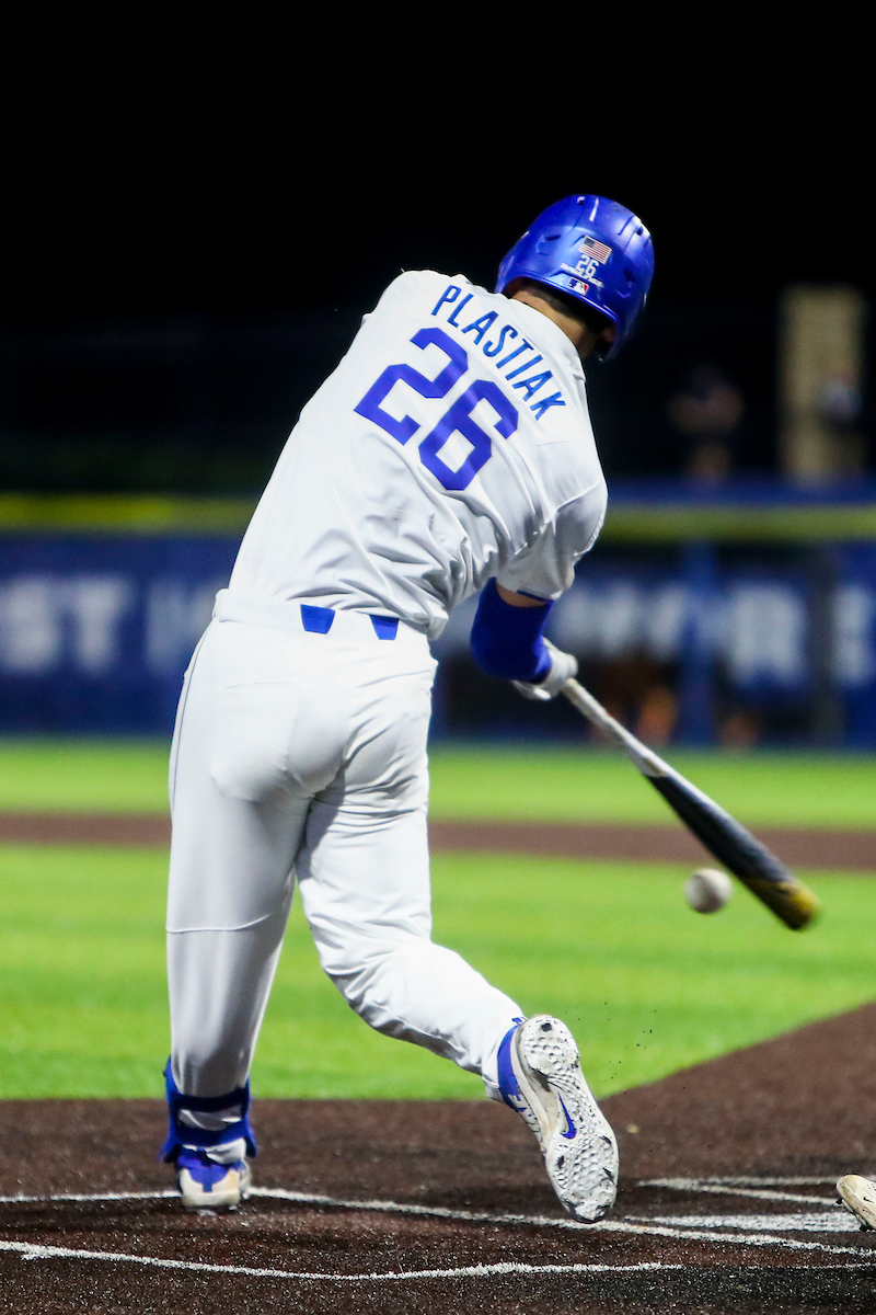 Jacob Plastiak.

Kentucky beats Tennessee 3-2.

Photo by Sarah Caputi | UK Athletics