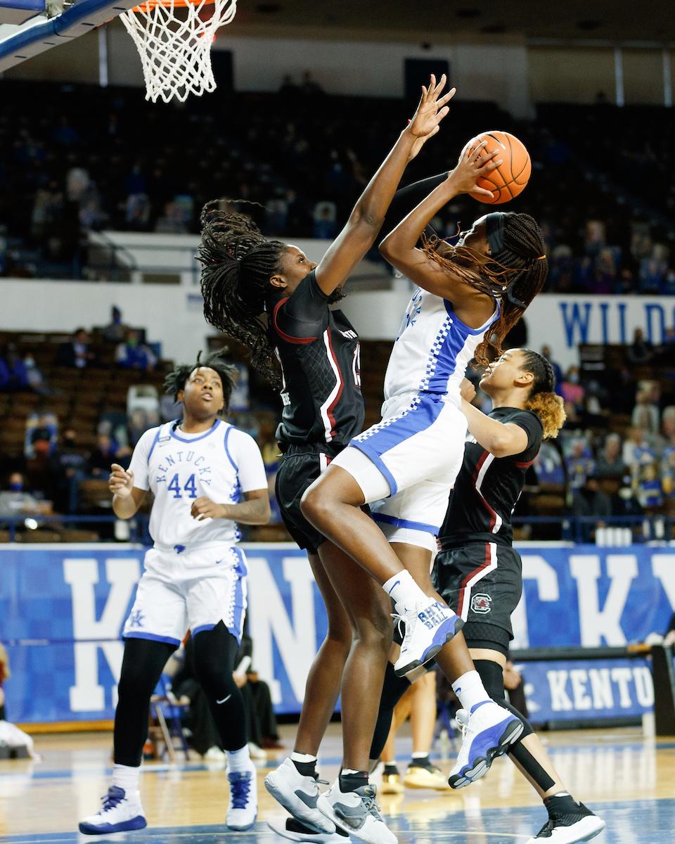 Rhyne Howard.

Kentucky falls to South Carolina 75-70.

Photo by Elliott Hess | UK Athletics